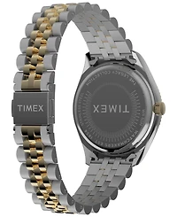 Timex Women's Analog Two-Tone Stainless Steel Watch, 36mm