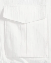 On 34th Women's Cotton Gauze Cropped Jacket, Exclusively at Macy's