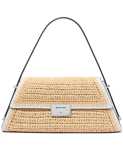 Michael Michael Kors Ludlow Small Woven Convertible Shoulder Bag