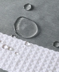 Madison Park Spa Waffle 3M-Scotchgard Shower Curtain