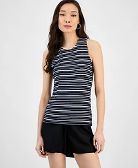 I.n.c. International Concepts Women's Ribbed Knit Tank Top, Exclusively at Macy's