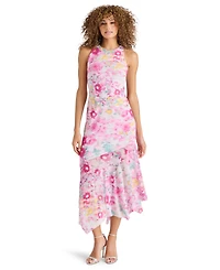 Steve Madden Women's Lanetta Asymmetric-Hem Midi Dress