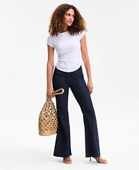 I.n.c. International Concepts Women's Side-Tie T-Shirt, Exclusively at Macy's