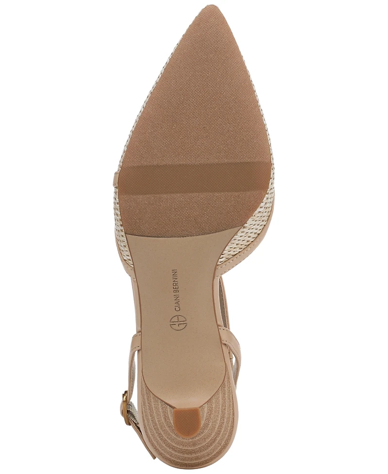 Giani Bernini Women's Briellaa Kitten Heel Asymmetrical Pumps, Created for Macy's