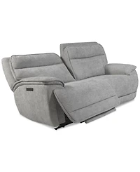 Ozryn 2-Pc. Fabric Sofa with 2 Power Motion Chairs, Exclusively at Macy's