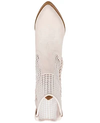 Dv Dolce Vita Women's Karyn Mesh Pull-On Western Cowboy Booties