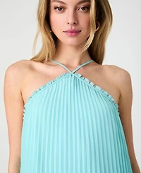 French Connection Women's Sunburst Sleeveless Dress