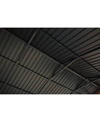Streamdale Fir wood carport/gazebo, Steel roof, all-weather