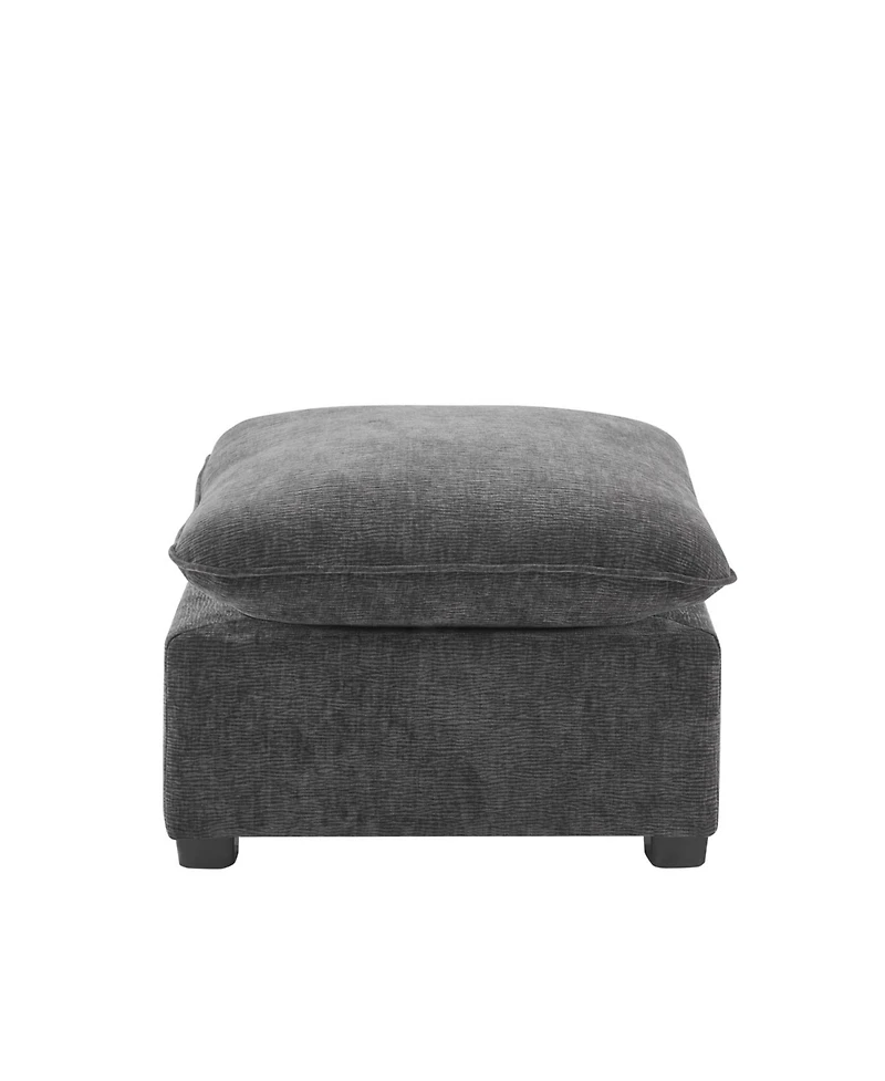 Streamdale 2626" Ottoman Module for Modular Sectional Sofa,Wide Seat,Chenille,2 Colors