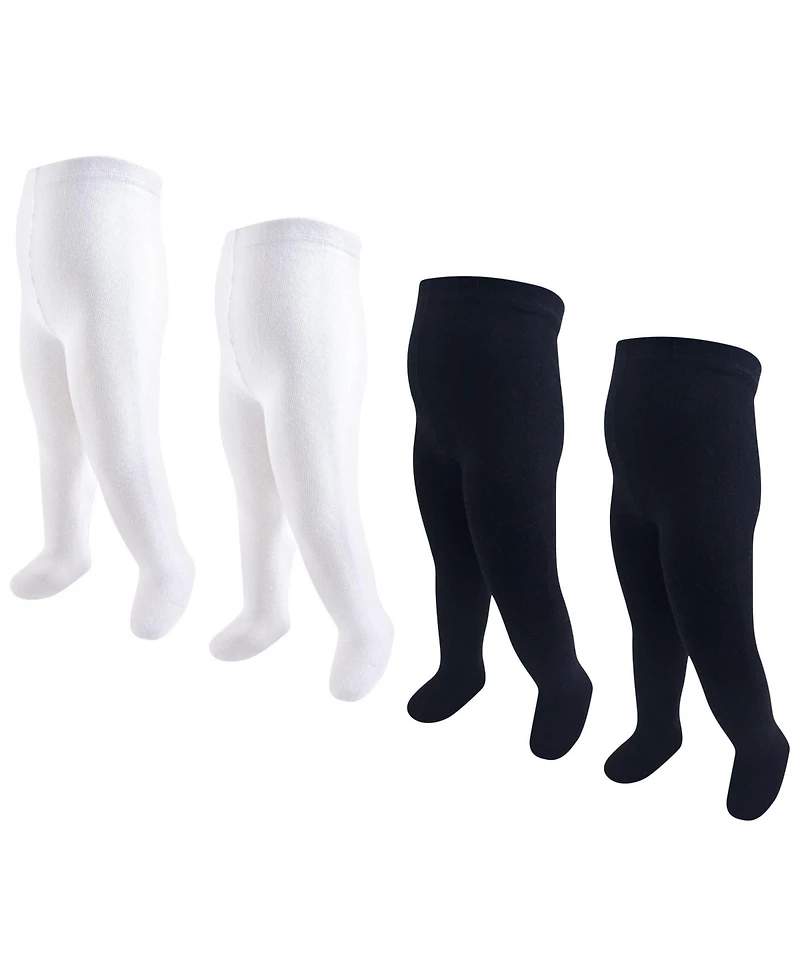 Touched by Nature Toddler Girls Natural Cotton Tights