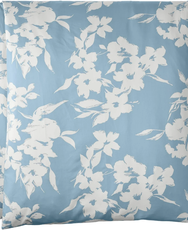 Lands' End 700 Thread Count Luxe Sateen Egyptian Cotton No Iron Duvet Bed Cover