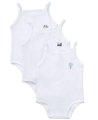 MeMoi Baby Girls Ribbed On The Move Bodysuits