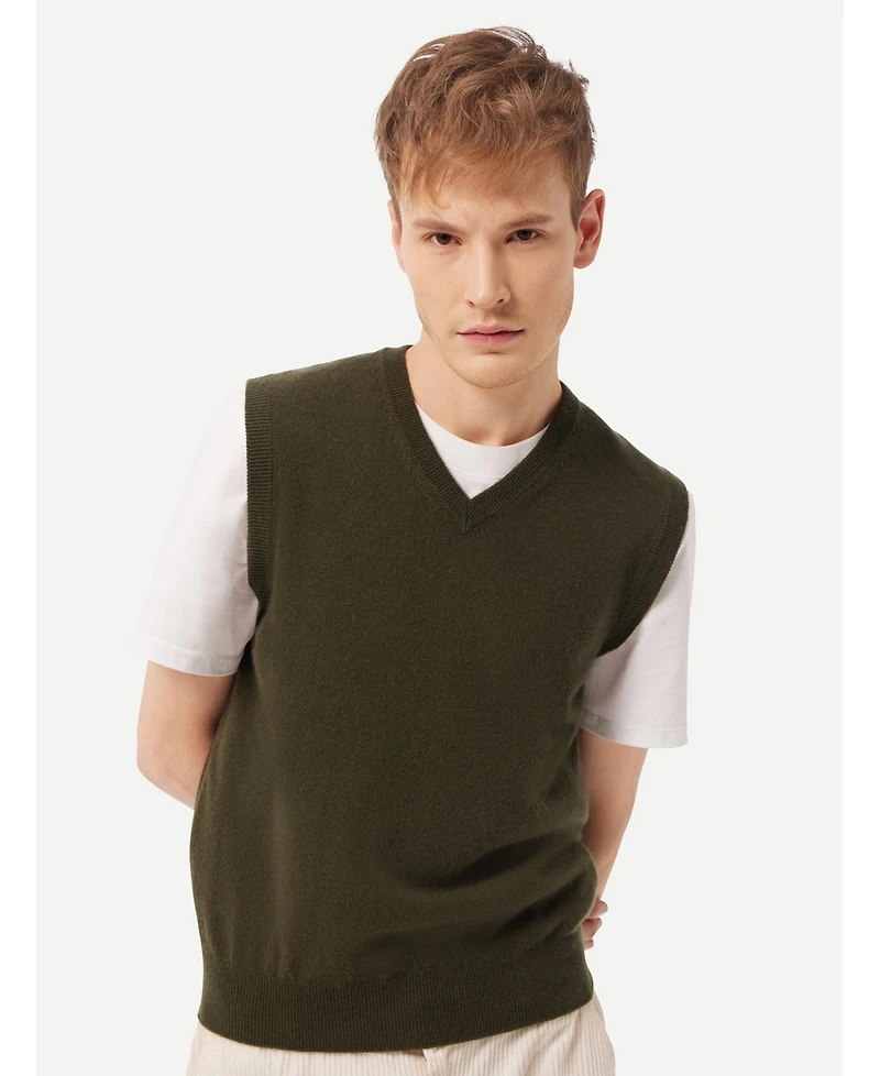 Gobi Cashmere Men's 100% Cashmere Cashmere Vest