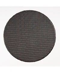 Streamdale Outdoor 26" Round Pe Rattan Bar Table, Multibrown
