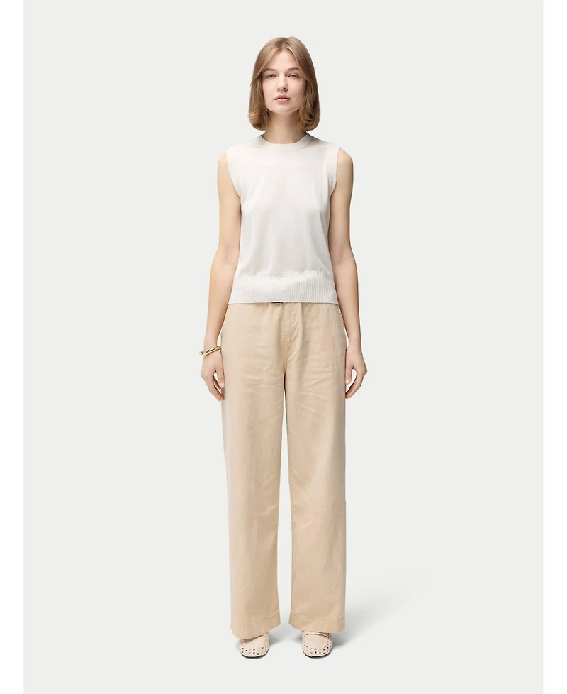 Gobi Cashmere Women's Cashmere Silk Sleeveless Top