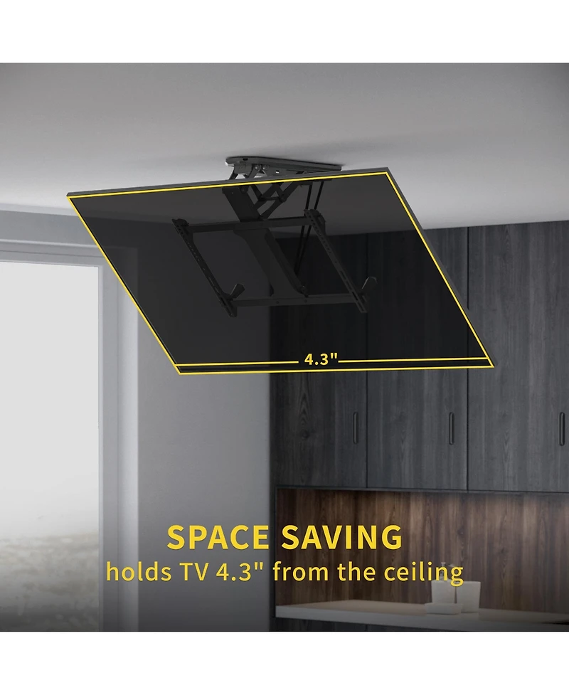 ProMounts Motorized Ceiling Tv Mount For Tvs 32"