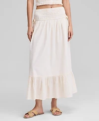 And Now This Women's Smocked Seersucker Maxi Skirt, Exclusively at Macy's