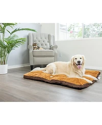 Armarkat M05HKF/Zs-xl Extra Large Pet Bed Mat With Poly Fill Cushion In Mocha & Earth Brown