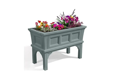 Raised Garden Bed Planter Box with 3 Removable Trays for Convenient Gardening