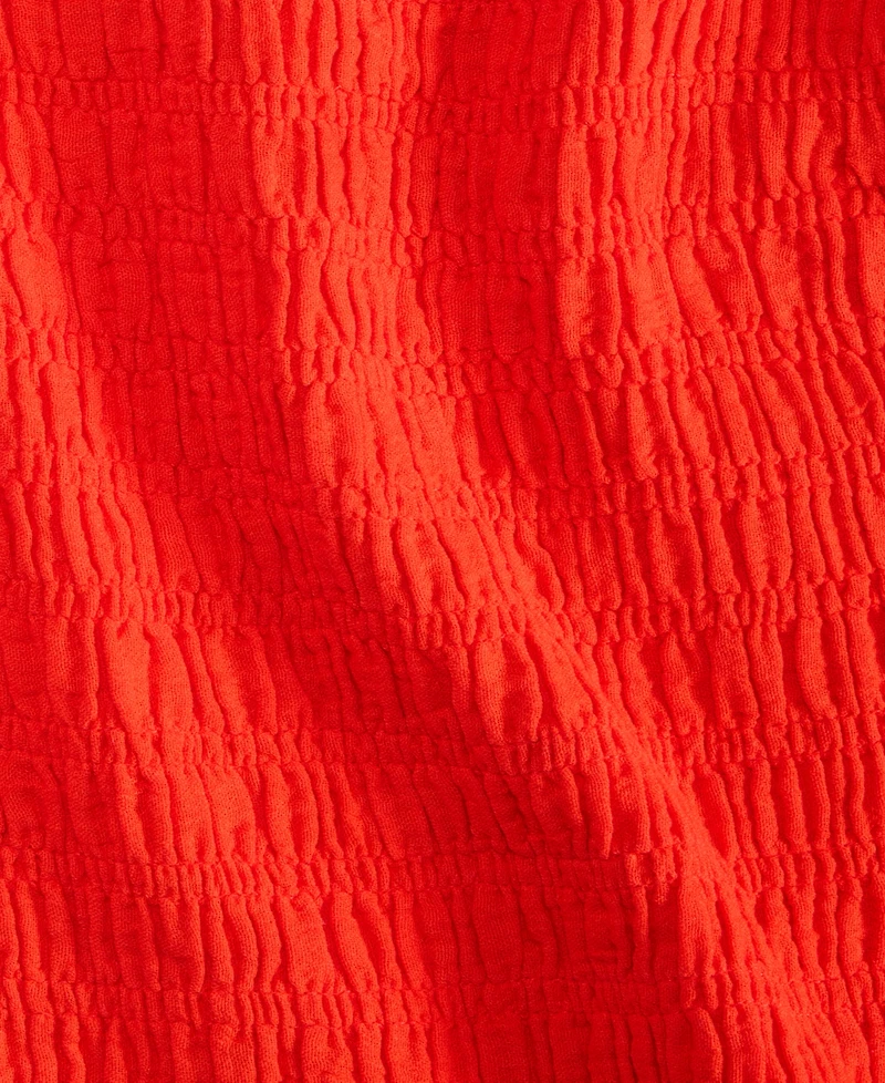 On 34th Women's Cotton Gauze Smocked Tank