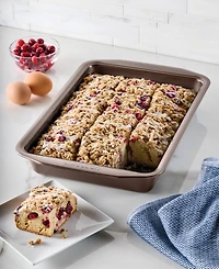Circulon Symmetry Nonstick Chocolate Brown 9" x 13" Rectangular Cake Pan