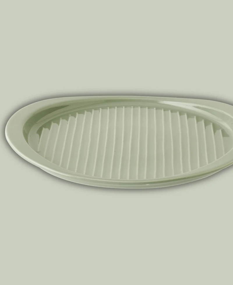 BergHOFF Balance 15.75" Stone Ribbed Pizza Tray
