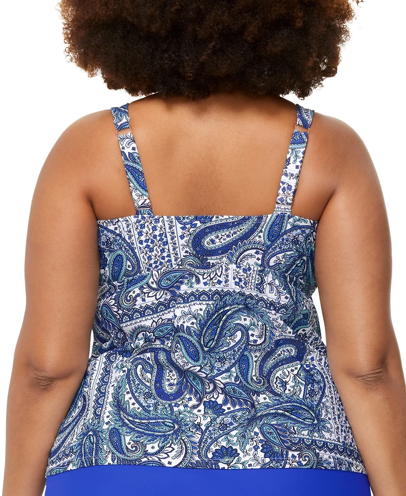 Raisins Curve Trendy Plus Rimini Tankini Top
