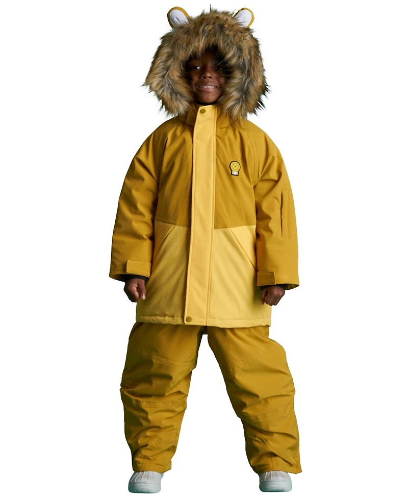 Roarsome Little Girls Cub the Lion Ski Jacket