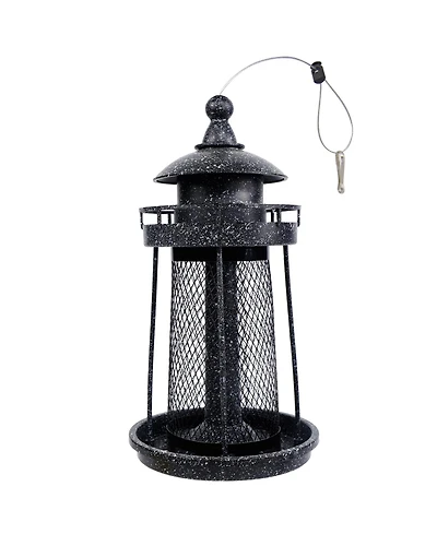 Twinkle Star Hanging Wild Bird Feeder Panorama Gazebo Lighthouse Design