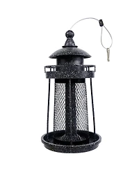 Twinkle Star Hanging Wild Bird Feeder Panorama Gazebo Lighthouse Design