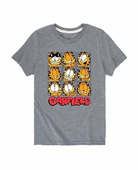 Garfield Toddler Boys Faces Graphic T-Shirt