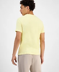 A|X Armani Exchange Men's Slim Fit Short Sleeve Logo Graphic Crewneck T-Shirt