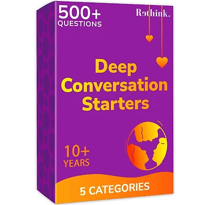 Quokka Conversation Cards Game - Universal Edition - 500 Questions - Share Thoughts