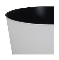 Sturdy Round Plastic Flower Pot for Patio Balcony and Yard Outdoor Decor