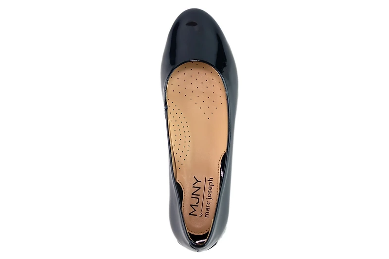 Marc Joseph New York WomensBedford St Slip On Comfort Ballet Flat