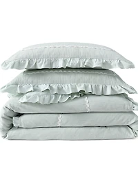 Chf Rene Ruffle 3-Pc. Duvet Cover Set, Full/Queen