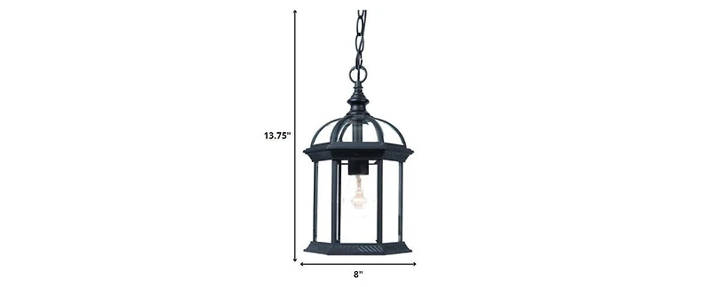 Cage Hanging Pendant Light – Modern Fixture for Any Space