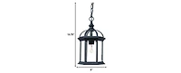 Cage Hanging Pendant Light – Modern Fixture for Any Space