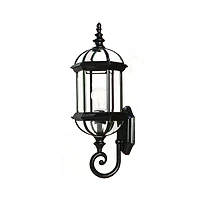 Cylindrical Lantern Wall Light for Entryway Hallway or Patio