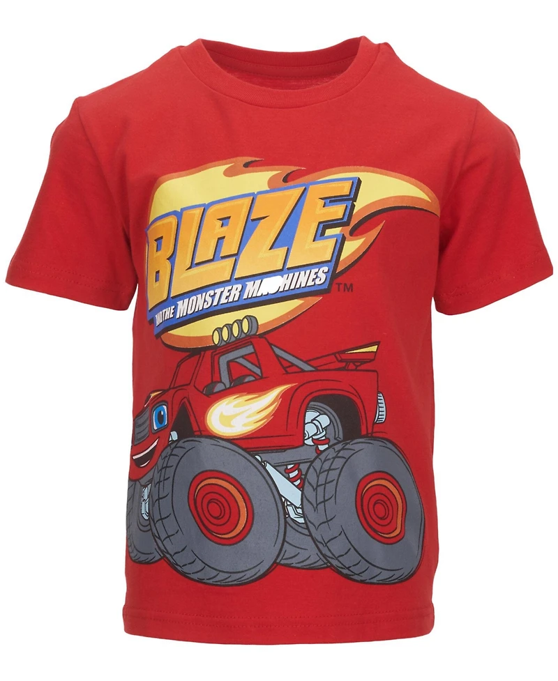 Blaze and the Monster Machines Toddler Boys Nickelodeon 2 Pack T-Shirts