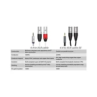 iFi SilentPower 4.4 to Xlr Cable Single Ended