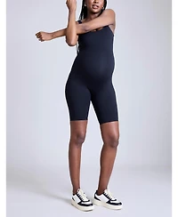 Women's Sleeveless Active Short Maternity Unitard - Motherhood