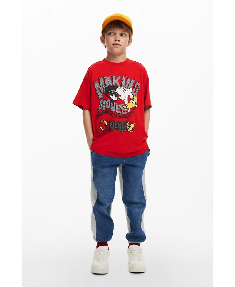Desigual Boys Boys's Mickey Mouse skate T-shirt