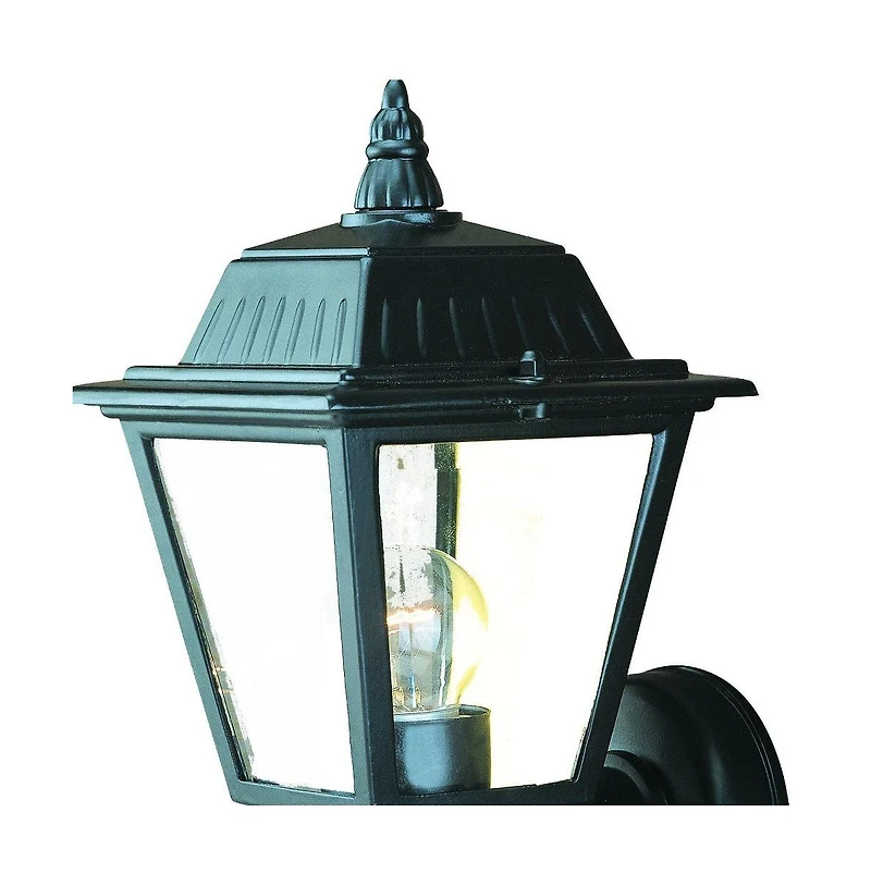 White Cast Aluminum Outdoor Wall Light