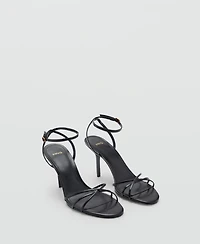 Mango Women's Strappy Heeled Sandals