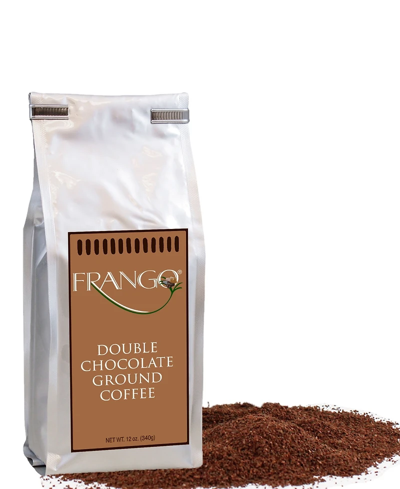 Frango Chocolates Double Chocolate 12 oz Ground Coffee, 3 Pack