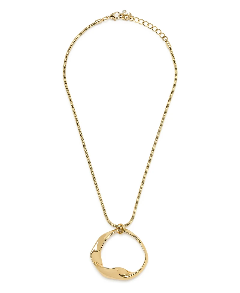Robert Lee Morris Soho Sculpted Link Pendant Necklace