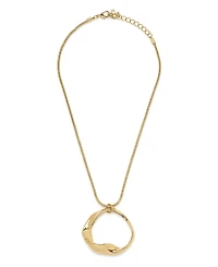 Robert Lee Morris Soho Sculpted Link Pendant Necklace