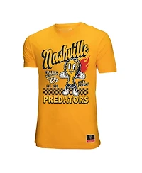 Mitchell & Ness Men's Gold Nashville Predators Local Food T-Shirt