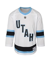 Outerstuff Big Boys and Girls White Utah Hockey Club Replica Jersey